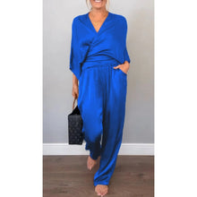 Kuliah – Elegantes 2-Teiliges Set in Blau
