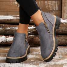 Eva – Orthopädische Stiefel in Grau