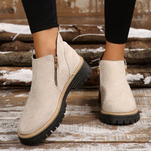 Eva – Orthopädische Stiefel in Beige