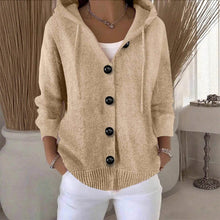 Kumari - Langärmelige Strickjacke Mit Knöpfen in Beige