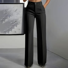 Meldy™ - Damen-Anzughose mit Hoher Taille in Schwarz