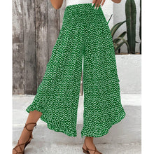 Brezy™ – Damenhose mit Hoher Taille und Weitem Bein in Grün