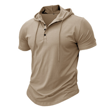 David | Sportliches Herren Shirt in Khaki