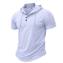 David | Sportliches Herren Shirt in Weiß