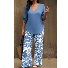 Lena │ Elegantes Sommer-Set in Blau