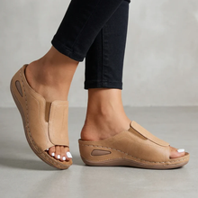 Tatiana | Damen Stilvolle Sandalen Slip-On Komfort in Beige