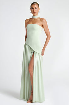 Tessa | Maxi-Kleid in Mint