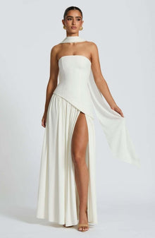 Tessa | Maxi-Kleid in Weiß
