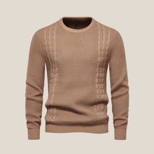 Thomas™ - Eleganter Herrenpullover in Marron