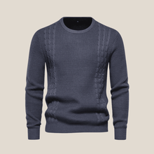Thomas™ - Eleganter Herrenpullover in Gris foncé