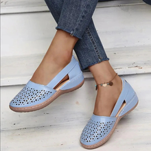 Trudi | Damen Orthopädische Komfort Sandalen in Blau