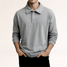 Remy | Freizeit-Smart-Polo in Grau