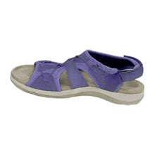 Mila – Lässige Sandalen für Damen mit Klettverschluss in Lila