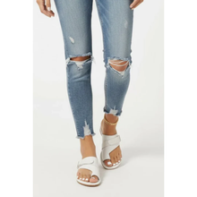 Victoria | Damen Sommer Sandalen Mit Schnalle in Weiß