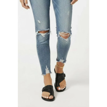 Victoria | Damen Sommer Sandalen Mit Schnalle in Schwarz