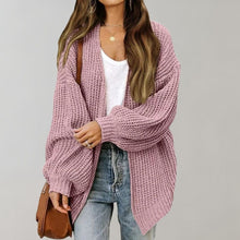 Matilda | Weiche Damen Strickjacke für Alltag in Rosa