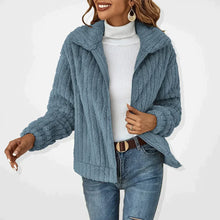 Charlotte | Weiche Strickjacke für bequeme Alltage in Blau
