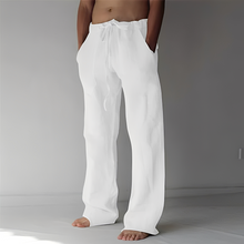 Lorenz – Bequeme Sommerhosen für Herren in Weiß