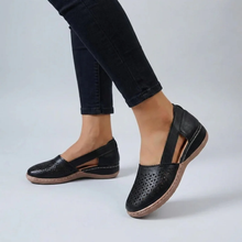 Wilhelmina | Damen Schlichte Leichte Sandalen in Schwarz