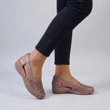Wilhelmina | Damen Schlichte Leichte Sandalen in Rosa