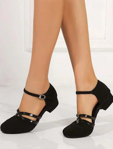 Karina – Elegante Riemchensandalen für Damen in Schwarz