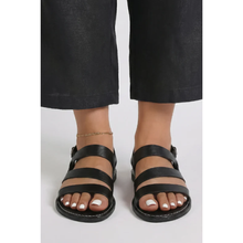 Ayla | Damen Sommer Sandalen Bequem Und Leicht in Schwarz
